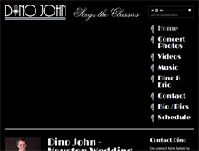 Tablet Screenshot of dinojohn.com